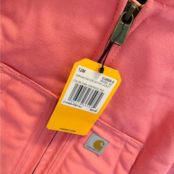 Carhartt Baby Pink Hooded Jacket - Picture 4 of 4